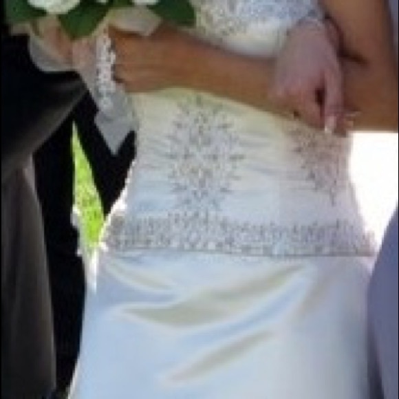 Reem Acra wedding dress